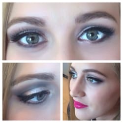 My client ready for her bachelorette party.