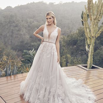 Save The Date Bridal And Formal - One of our many customizable Casablanca bridal gowns, shown in the color Sorbet - Bridal Near Me - Eugene, Oregon