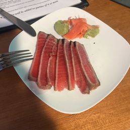 Tuna! Nothing like the photos.