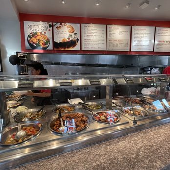 Panda Express - a buffet with a variety of food items - Chinese Near Me - Meridian, Idaho