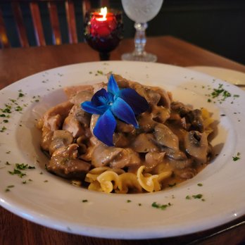 The Black Whale - Chicken Stroganoff - New American Near Me - Bronx, New York The Black Whale - Chicken Stroganoff - New American Near Me - Bronx, New York