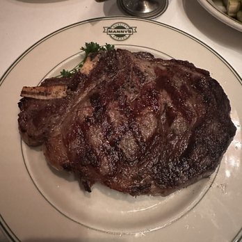 Manny's Steakhouse - Bone in rib-eye (small) - Steakhouses Near Me - Minneapolis, Minnesota