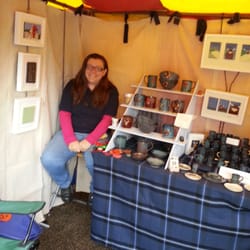 Moka Pottery - Kath with bowls and mugs
