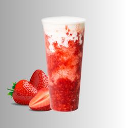 DrinkT - Strawberry Tea Slush with Crema(芝芝莓莓)(700ml)