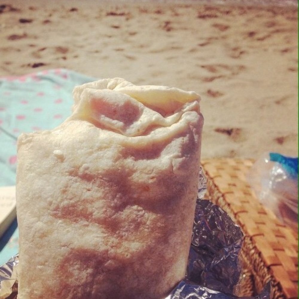 Kickin Chicken on the beach, these sandwiches and wraps are great for transport! Kickin Chicken on the beach, these sandwiches and wraps are great for transport!