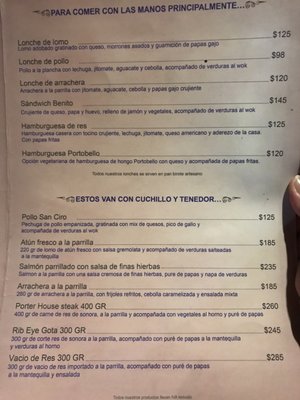 Menu photo 3 Café Benito Guadalajara, JAL
