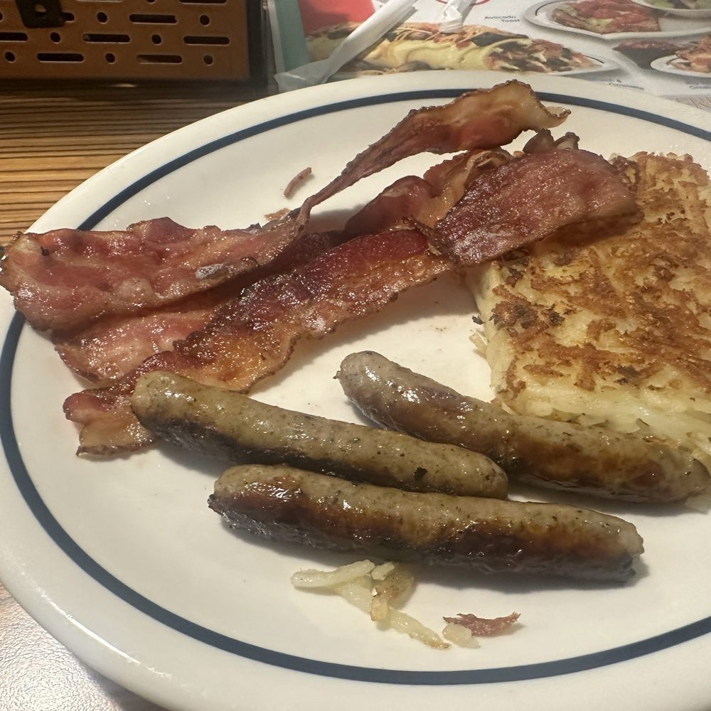 Bacon. Sausage  Hash Browns