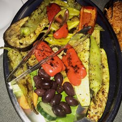 Panorama - Grilled vegetables with Greek herbs and olive oil!