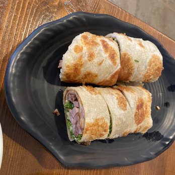 Dumpling House - Beef Roll Panacke (4/5) pretty good - Shanghainese Near Me - Arcadia, California
