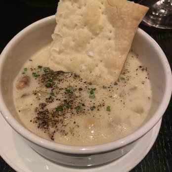 Row 34 - Seaport - New England Clam Chowder - New American Near Me - Boston, Massachusetts