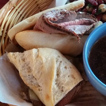 Nepenthe - French dip close up. - New American Near Me - Big Sur, California Nepenthe - French dip close up. - New American Near Me - Big Sur, California