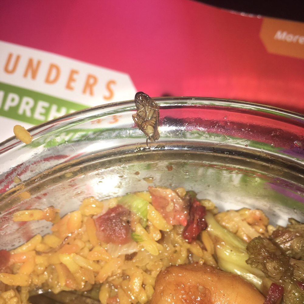 I found this in my food! DO NOT EAT FROM THERE! I found this in my food! DO NOT EAT FROM THERE!
