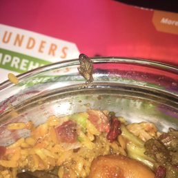 I found this in my food! DO NOT EAT FROM THERE! I found this in my food! DO NOT EAT FROM THERE!