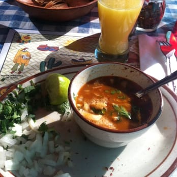 Rose Cafe - Love that you can choose between large medium or cup sized menudo. Most places that have menudo have one size only. - Mexican Near Me - Santa Barbara, California Rose Cafe - Love that you can choose between large medium or cup sized menudo. Most places that have menudo have one size only. - Mexican Near Me - Santa Barbara, California