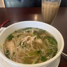pho with chicken, Vietnamese coffee pho with chicken, Vietnamese coffee