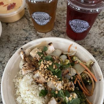 Original ChopShop - Thai Coconut Chicken Bowl GF - Salad Near Me - Alpharetta, Georgia Original ChopShop - Thai Coconut Chicken Bowl GF - Salad Near Me - Alpharetta, Georgia