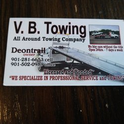V & B Affordable Towing - I Highly recommend V and B Towing Company