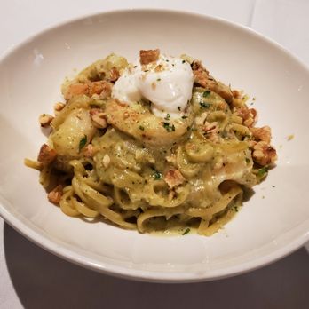 5200 Restaurant - Walnut shrimp pesto pasta - New American Near Me - Little River, California
