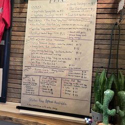 Thai Chili Food Truck - Menu