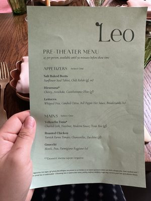 Menu photo 8 Leo Restaurant Philadelphia, PA Menu photo 8 Leo Restaurant Philadelphia, PA