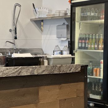 The Char Market - Behind the counter and drink cooler - Sandwiches Near Me - Carmichael, California