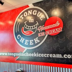 Tongue In Cheek Ice Cream - Wall Logo