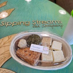 Sipping Streams Tea Company - You can order a Tea Party for One in the Grab and Go case