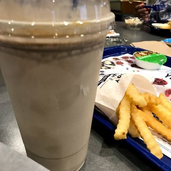 Culver's - Chocolate peanut butter shake and crinkle-cut fries - Burgers Near Me - Sierra Vista, Arizona Culver's - Chocolate peanut butter shake and crinkle-cut fries - Burgers Near Me - Sierra Vista, Arizona