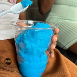 Fresh Treats Gourmet Bistro - Blue raspberry Italian ice