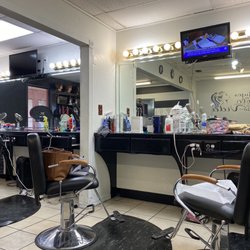 Inside the salon