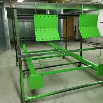 HQ Powder Coating - Sign columns with base plates base plates - Powder Coating Near Me - Whitehall, New York