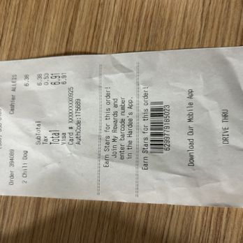 Hardee's - What I asked for - Fast Food Near Me - Charlotte, North Carolina