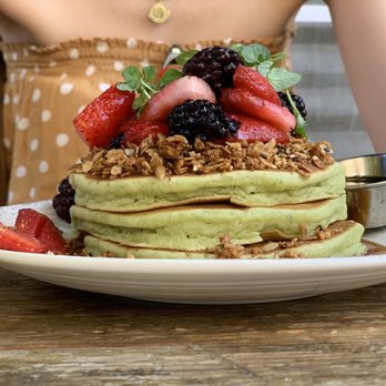 Blueys Kitchen - Squash pancakes - Cafes Near Me - Santa Monica, California Blueys Kitchen - Squash pancakes - Cafes Near Me - Santa Monica, California