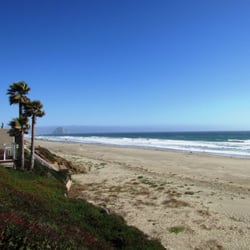 Walking the beach in Cayucos!