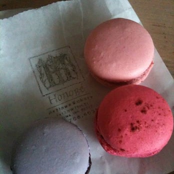 Rosellini's - lavender chocolate, spicy chili and raspberry macarons. - Bakeries Near Me - Seattle, Washington Rosellini's - lavender chocolate, spicy chili and raspberry macarons. - Bakeries Near Me - Seattle, Washington