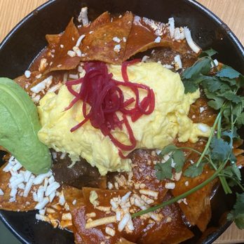 Poseidon On The Beach - Beef chilaquiles - Seafood Near Me - Del Mar, California Poseidon On The Beach - Beef chilaquiles - Seafood Near Me - Del Mar, California