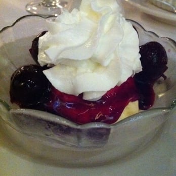 Le Rivage - Black cherry sundae - French Near Me - New York, New York Le Rivage - Black cherry sundae - French Near Me - New York, New York