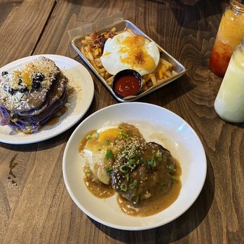 Midtown Spirits - Ube pancakes, breakfast fries, and loco moco - Bars Near Me - Sacramento, California Midtown Spirits - Ube pancakes, breakfast fries, and loco moco - Bars Near Me - Sacramento, California