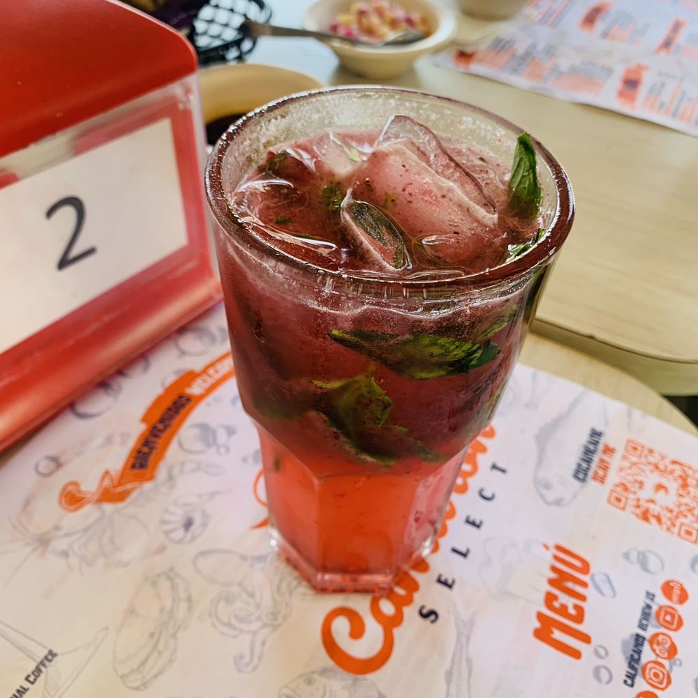 El Camarón Select - Red Fruits Mojito - Seafood Near Me - Puerto Vallarta, JAL El Camarón Select - Red Fruits Mojito - Seafood Near Me - Puerto Vallarta, JAL