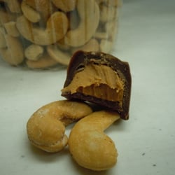 Finnottes - Their peanut butter melts and a couple of cashews is dessert heaven!