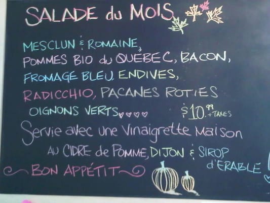 Menu photo 2 Mandy's Montreal, QC Menu photo 2 Mandy's Montreal, QC