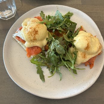 Prospect Gourmand - Gourmand Egg Benny - New American Near Me - Beverly Hills, California Prospect Gourmand - Gourmand Egg Benny - New American Near Me - Beverly Hills, California
