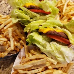 In-N-Out Burger - Protein style and fries.
