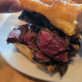 Park West Tavern - Hanger Steak Sandwich (Best steak sandwich I ever had) - New American Near Me - Ridgewood, New Jersey Park West Tavern - Hanger Steak Sandwich (Best steak sandwich I ever had) - New American Near Me - Ridgewood, New Jersey