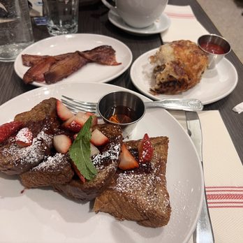 Friedman's - French Toast Side of bacon  Potato Hash - Breakfast & Brunch Near Me - New York, New York