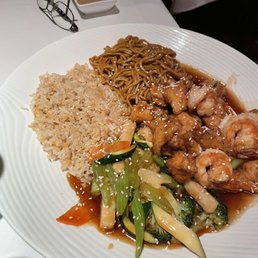 Hibachi chicken and shrimp Hibachi chicken and shrimp