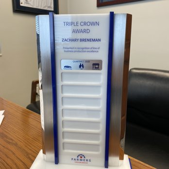 Zachary Breneman Insurance - Triple Crown Award ! - Home & Rental Insurance Near Me - Indianapolis, Indiana Zachary Breneman Insurance - Triple Crown Award ! - Home & Rental Insurance Near Me - Indianapolis, Indiana