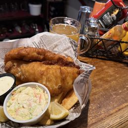 Fish and chips! Fish and chips!
