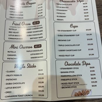 Crepe Town - Menu - Creperies Near Me - Hicksville, New York