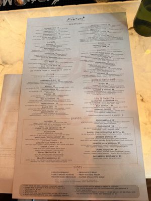 Menu photo 2 Facci Ristorante Laurel, MD Menu photo 2 Facci Ristorante Laurel, MD